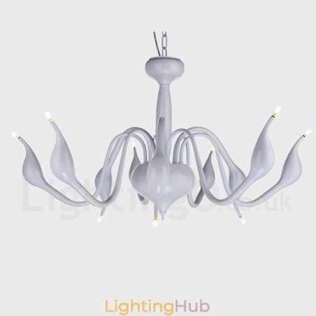 9 Light Modern Contemporary Electroplated Metal Chandelier 9 Light Modern Contemporary Electroplated Metal Chandelier