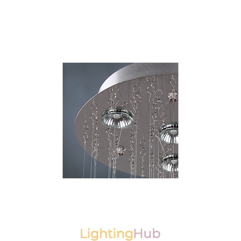 Chandelier Luxury Modern Crystal 4 Lights