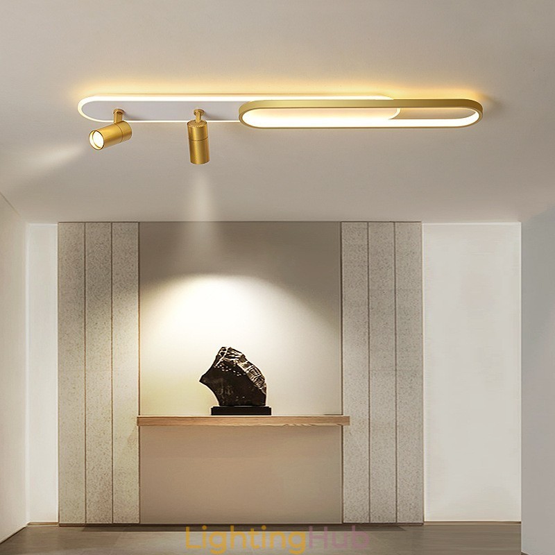 Nordic Long Strip Ceiling Bright Downlight