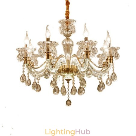 Luxury Crystal Chandelier K9 Crystal Chandelier with Glowing Arm Luxury Crystal Chandelier K9 Crystal Chandelier with Glowing Arm