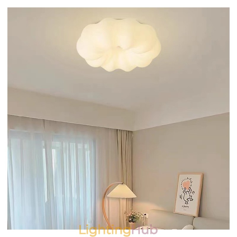 Nordic Creative Pumpkin Dimmable Ceiling Light Porch