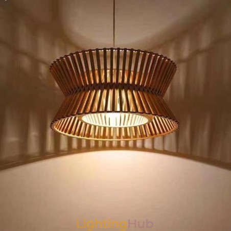 Vintage Wood Pendant Light Vintage Wood Pendant Light