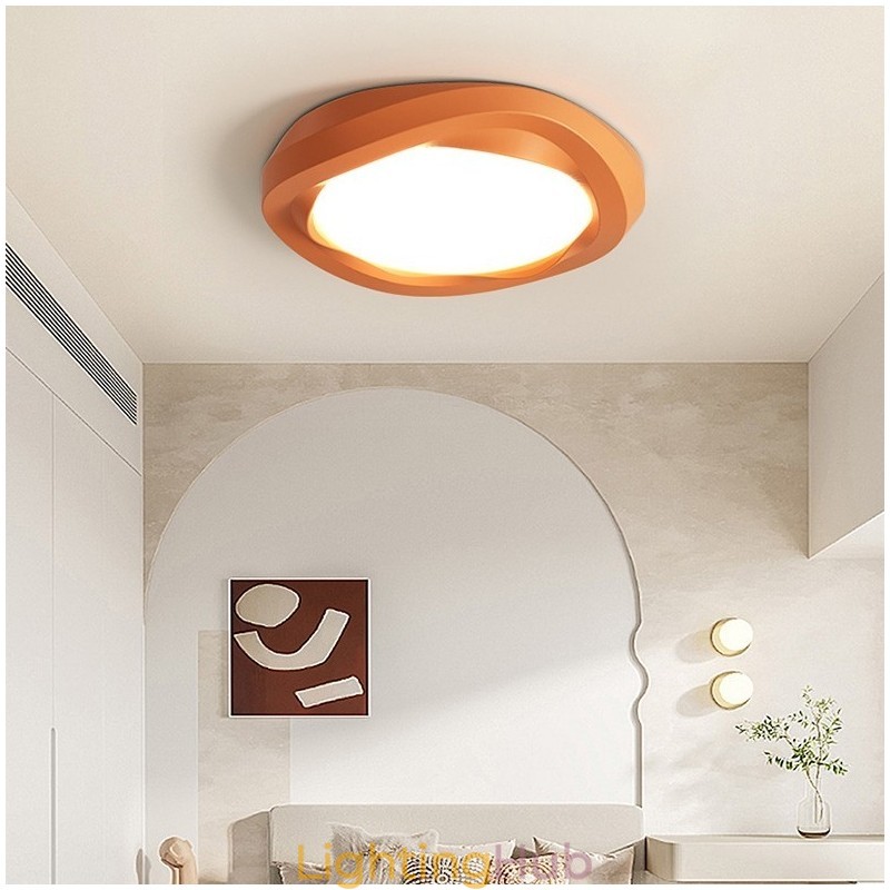 Dimmable Full Spectrum Eye Protection Multi Colours Modern Flush Mount Ceiling Light Indoor Lighting Fixtures
