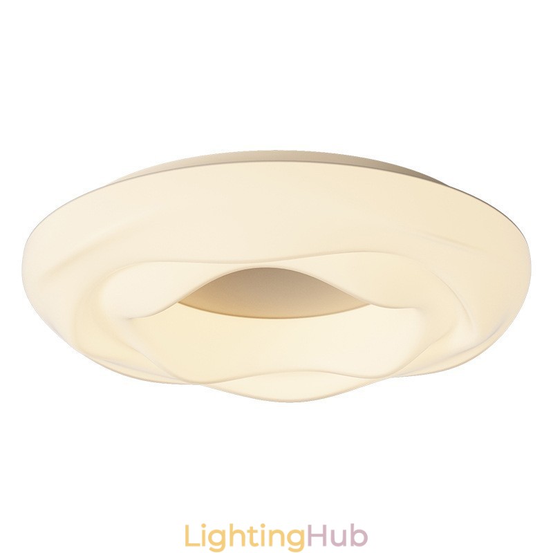Dimmable Round Modern Flush Mount Ceiling Light Indoor Lighting Fixture
