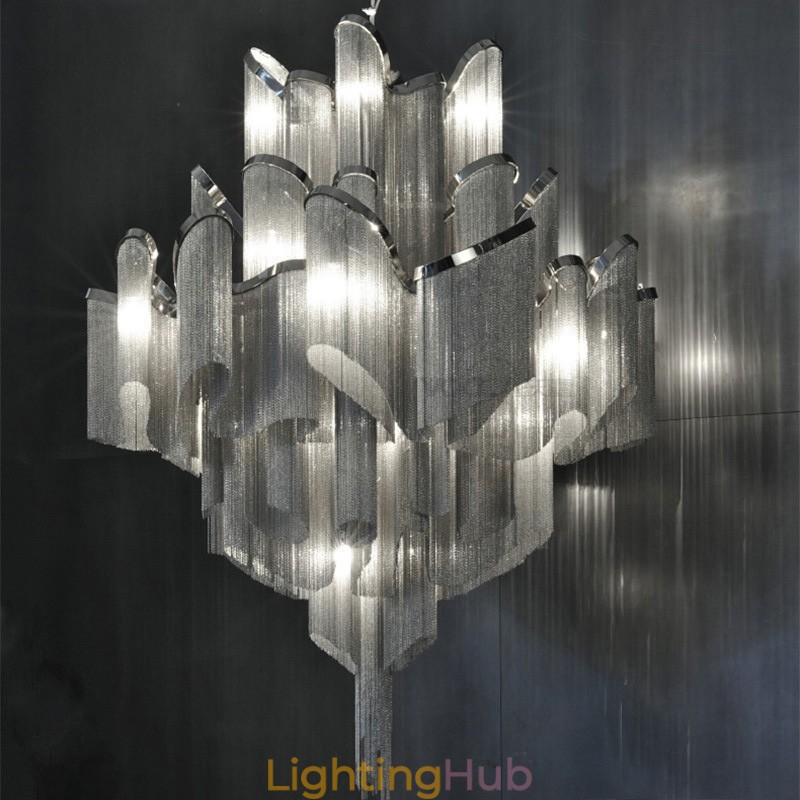 Tassels Extra Large Size Chandelier Designer Ceiling Pendant Light