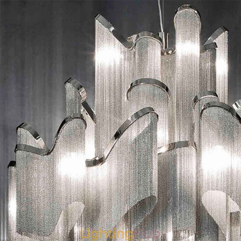 Tassels Extra Large Size Chandelier Designer Ceiling Pendant Light