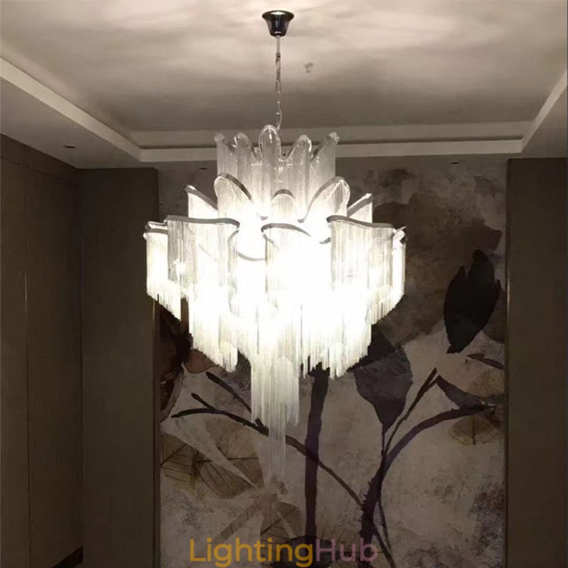 Tassels Extra Large Size Chandelier Designer Ceiling Pendant Light
