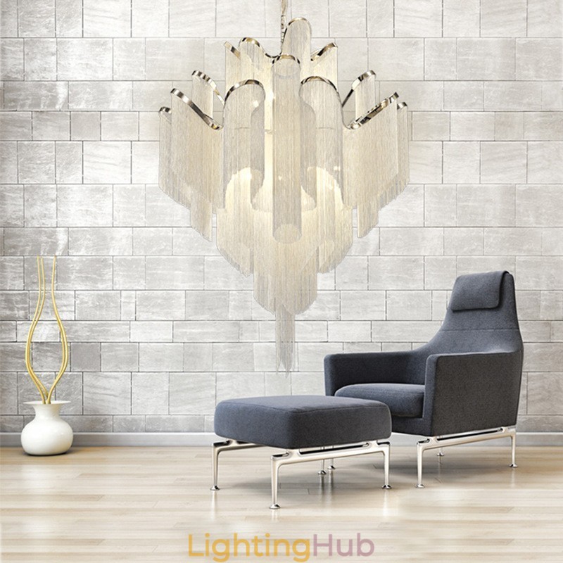 Tassels Extra Large Size Chandelier Designer Ceiling Pendant Light