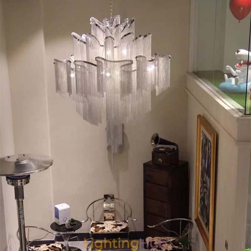 Tassels Extra Large Size Chandelier Designer Ceiling Pendant Light