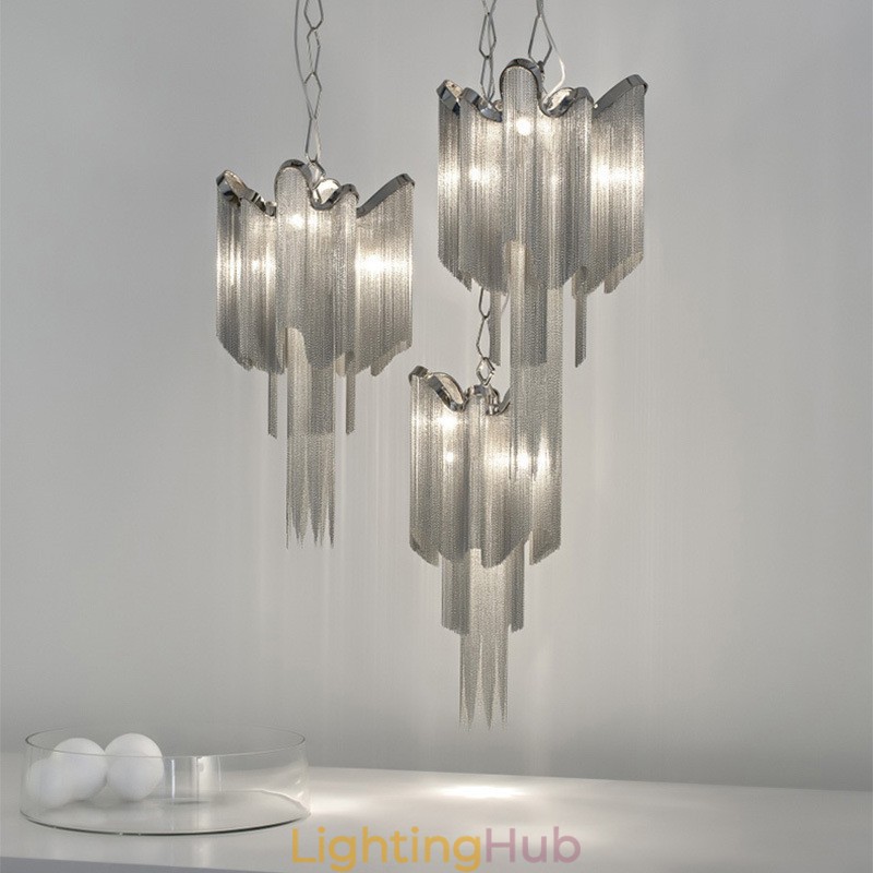 Tassels Extra Large Size Chandelier Designer Ceiling Pendant Light