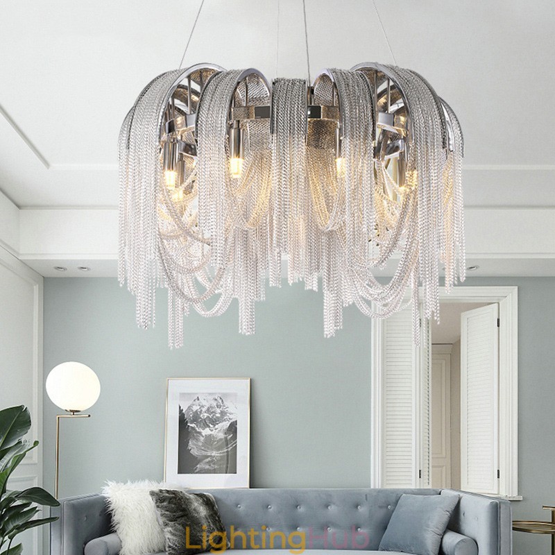 Tassels Extra Large Size Chandelier Designer Ceiling Pendant Light