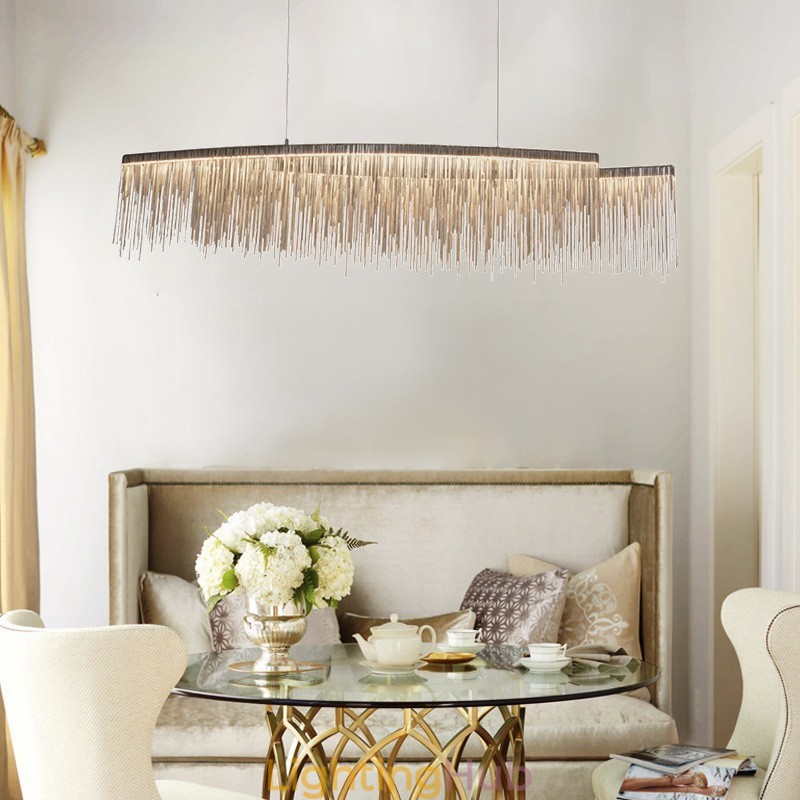 Tassels Extra Large Size Designer Ceiling Pendant Light Island