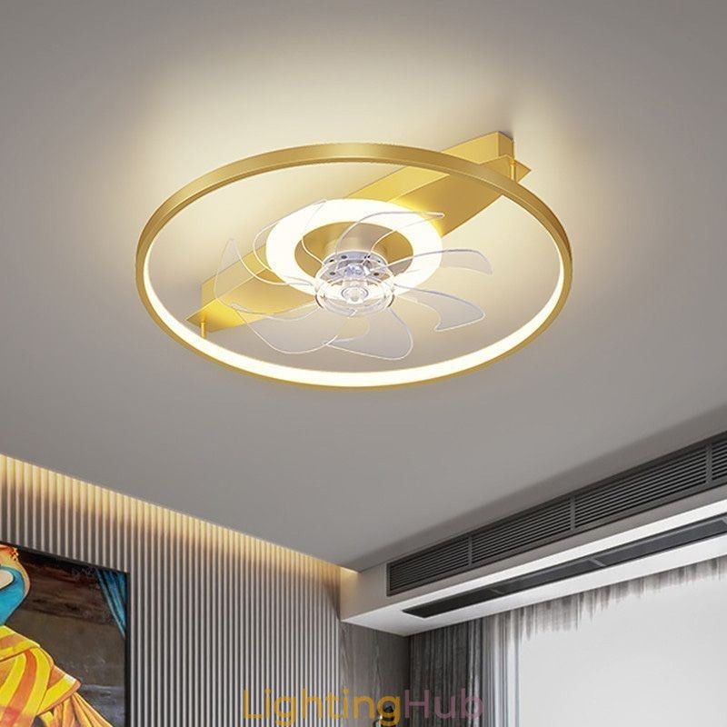 Modern Ceiling Fan With Lights Remote Control Ventilador Lamp
