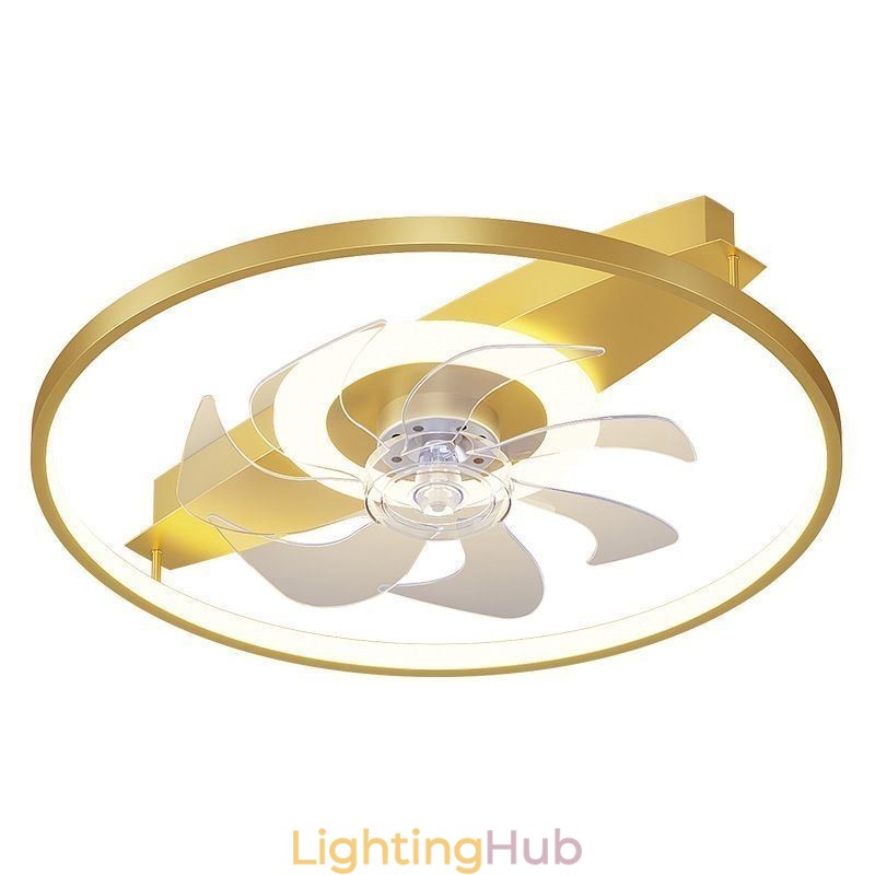 Modern Ceiling Fan With Lights Remote Control Ventilador Lamp