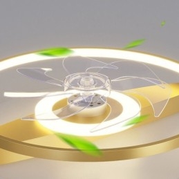 Modern Ceiling Fan With Lights Remote Control Ventilador Lamp