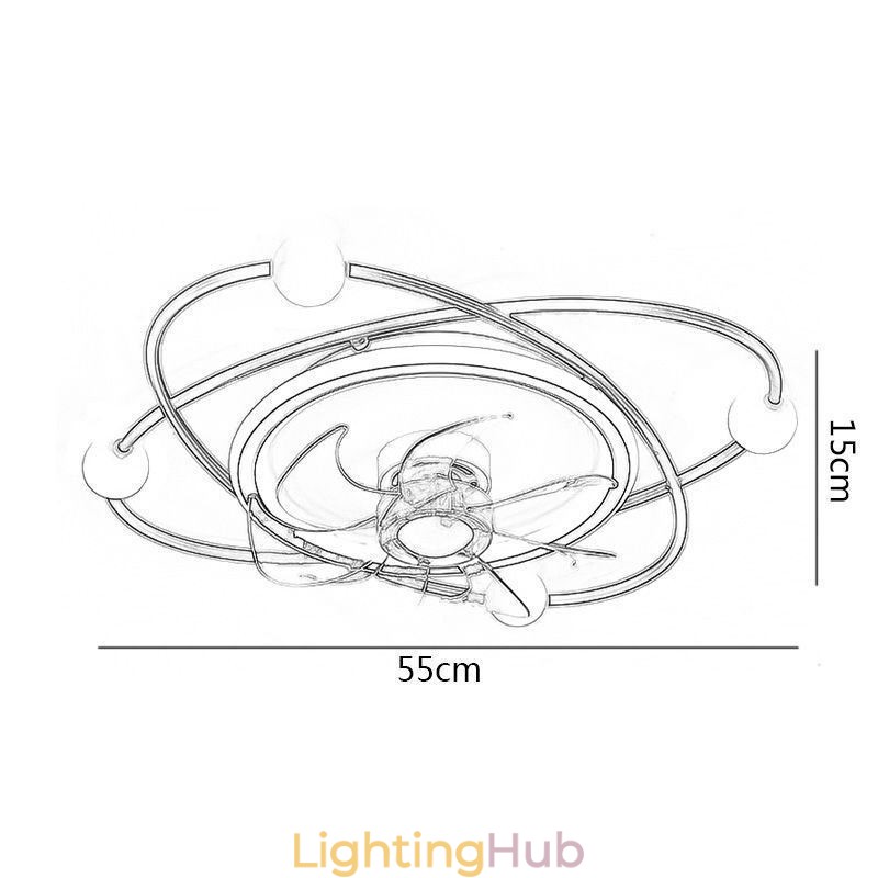 Modern Ceiling Fans Indoor Lighting Dining