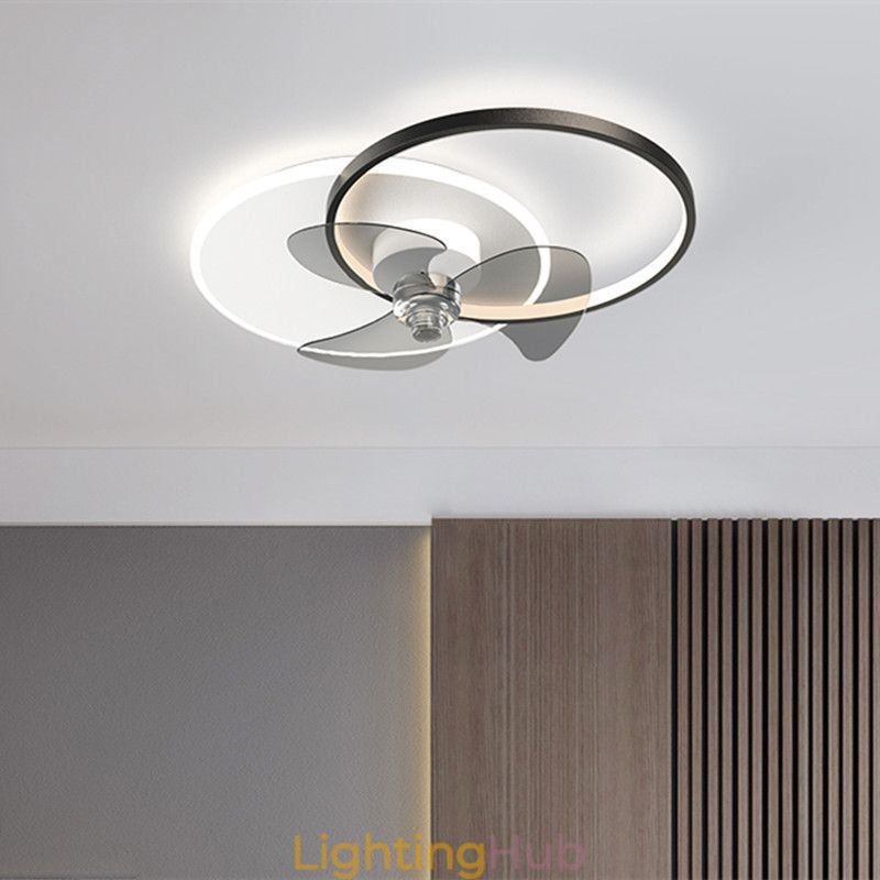 Ceiling Fan Lamp Modern Art Deco Lighting Fixtures