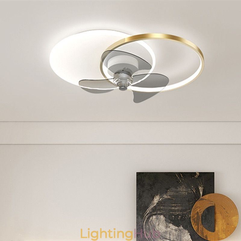 Ceiling Fan Lamp Modern Art Deco Lighting Fixtures