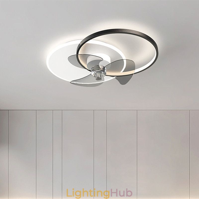 Ceiling Fan Lamp Modern Art Deco Lighting Fixtures