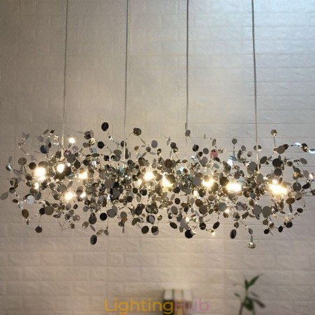 Modern Minimalist Chandelier Stainless Steel Modern Minimalist Chandelier Stainless Steel