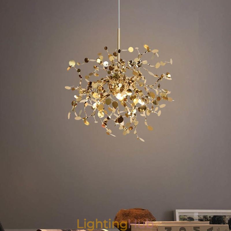 3 Lights Chandelier Light Stainless Steel Pendant Lighting Ceiling Light Fixture