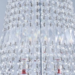 Retro Crystal Chandelier American Luxury Crystal Ceiling Light With 18 Lights