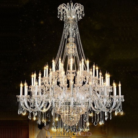 European Crystal Chandelier Crystal Decoration Ceiling Light With 65 Lights European Crystal Chandelier Crystal Decoration Ceiling Light With 65 Lights