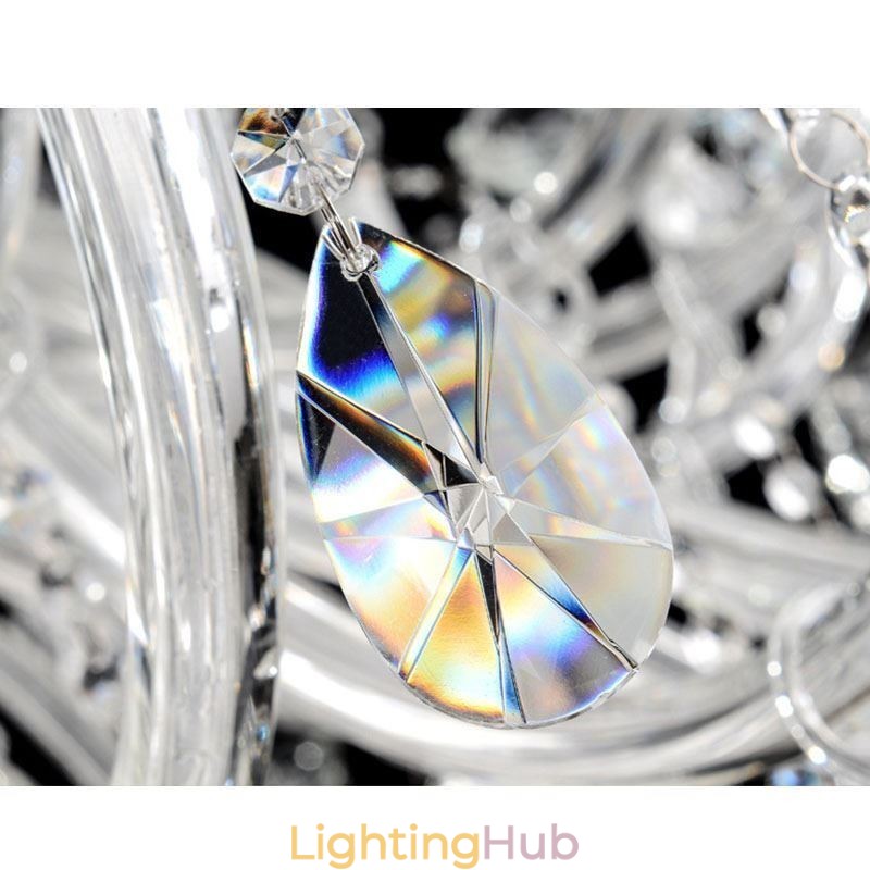 European Crystal Chandelier Crystal Decoration Ceiling Light With 65 Lights