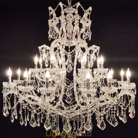 European Crystal Chandelier Decoration Ceiling Light With 24 Lights European Crystal Chandelier Decoration Ceiling Light With 24 Lights