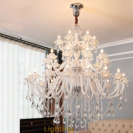 European Crystal Chandelier With 32 Lights Luxury Decoration Ceiling Light European Crystal Chandelier With 32 Lights Luxury Decoration Ceiling Light