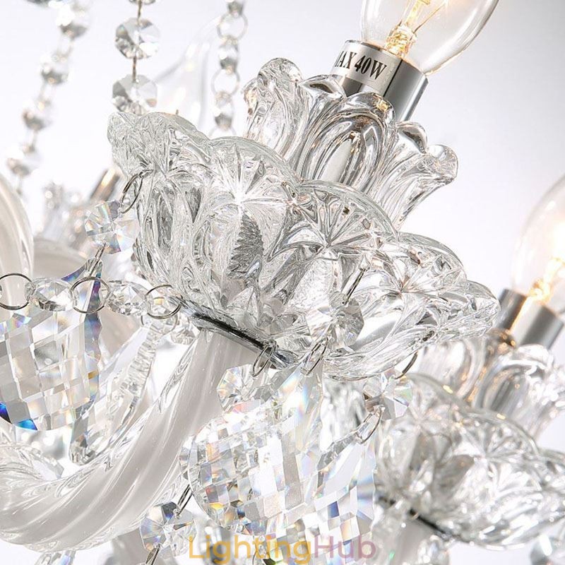 European Crystal Chandelier With 32 Lights Luxury Decoration Ceiling Light