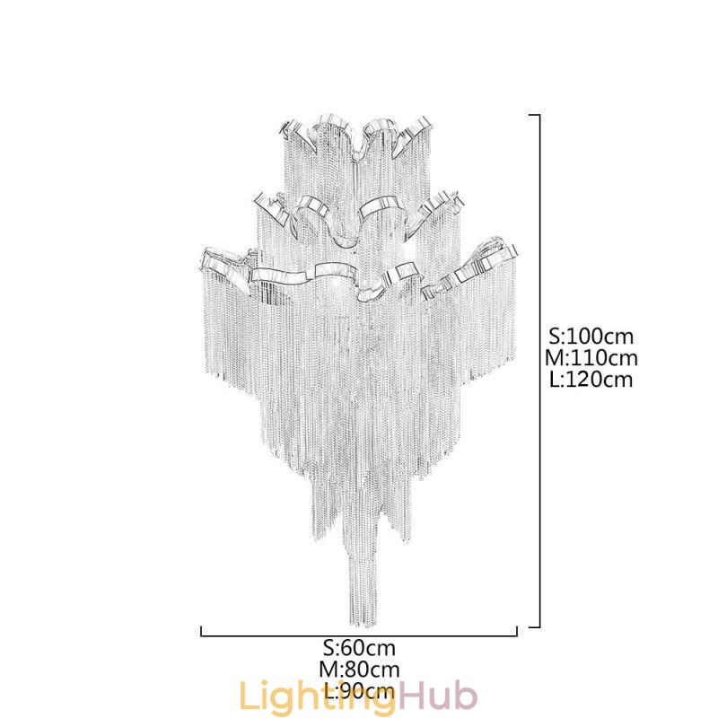 Modern Elegant Tassel Pendant Light