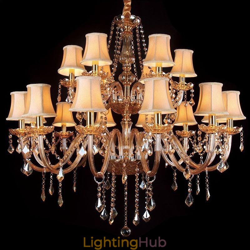 Luxury Crystal Chandelier European Ceiling Light