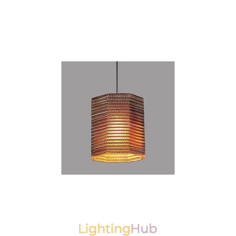 Pendant Lamp 1 Light Modern Fabric Material