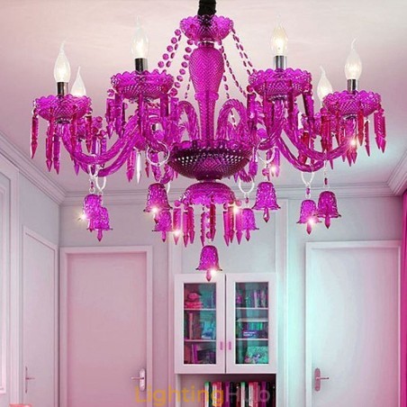 European Crystal Chandelier Ring Bells Glass Pendant Light European Crystal Chandelier Ring Bells Glass Pendant Light