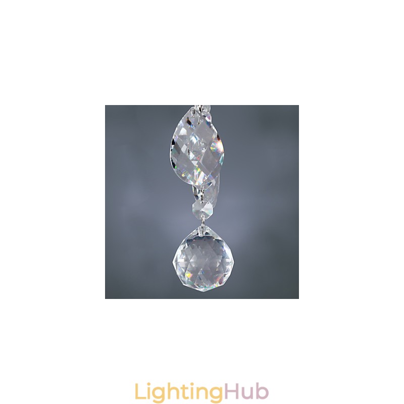 Elegant Crytal Chandelier with 6 Lights