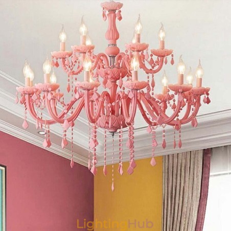 Elegant Crystal Chandelier European Large Pendant Light Elegant Crystal Chandelier European Large Pendant Light