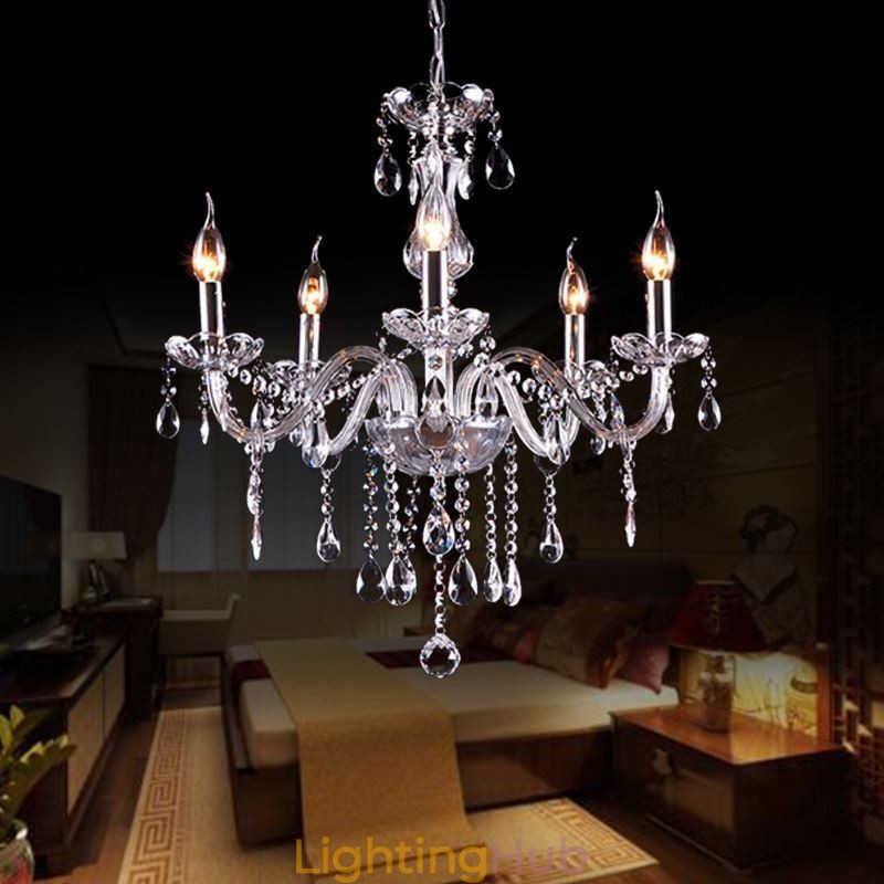 Stylish Crystal Chandelier Modern European Pendant Light
