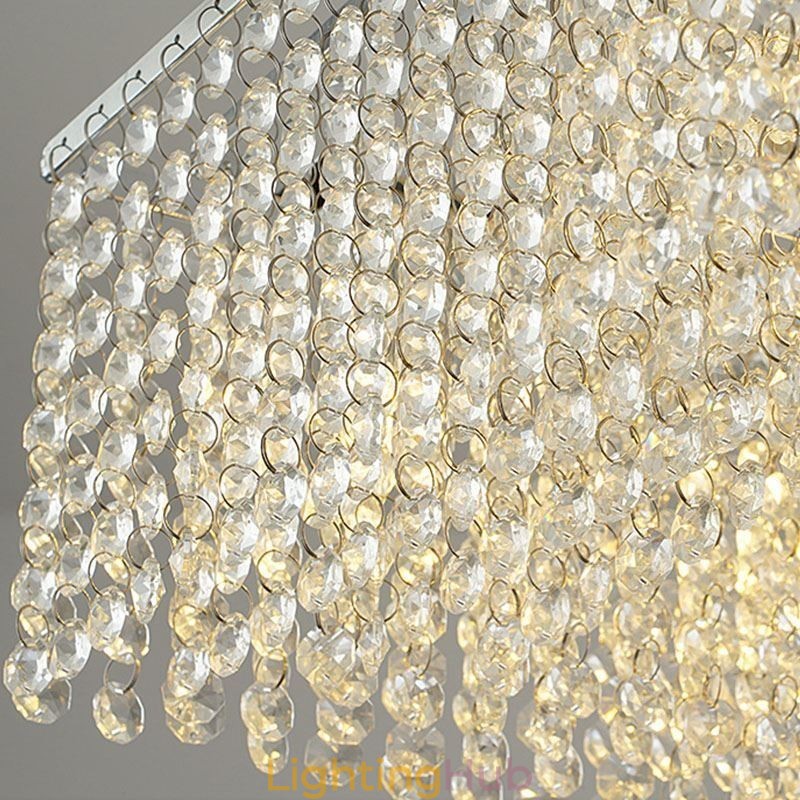European Crystal Chandelier Luxury Decoration Ceiling Light With 12 Lights