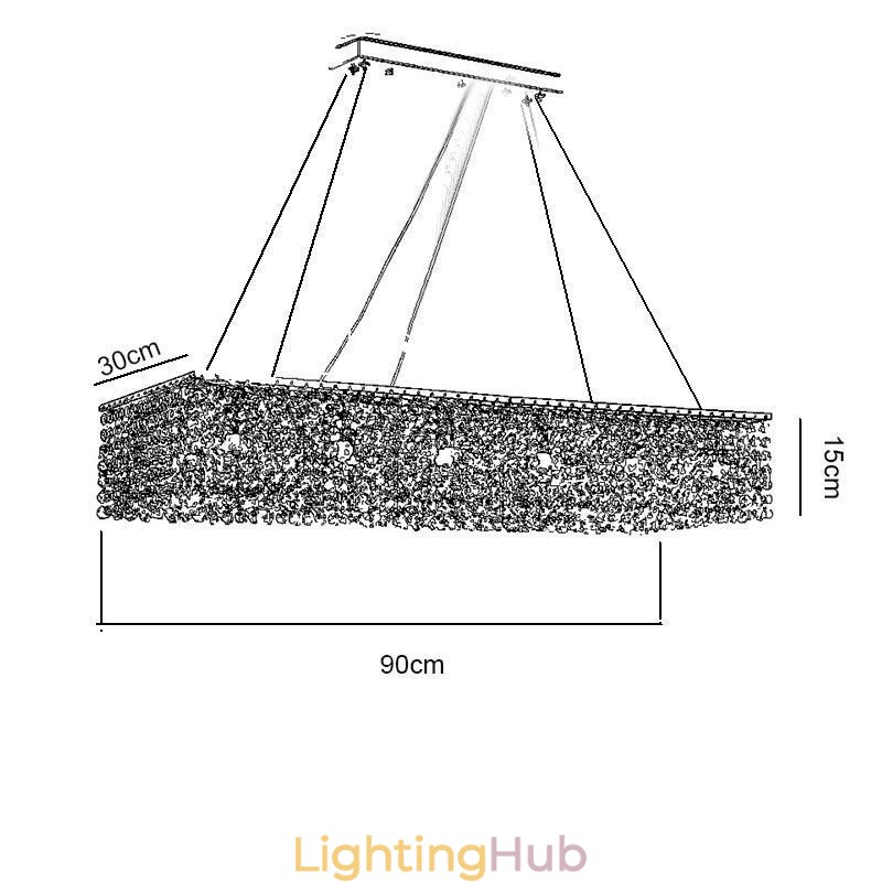 European Crystal Chandelier Luxury Decoration Ceiling Light With 12 Lights