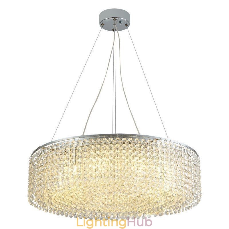 Modern Crystal Chandelier European Luxury Decorative Ceiling Lamp With 12 Lights