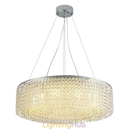 Modern Crystal Chandelier European Luxury Decorative Ceiling Lamp With 12 Lights