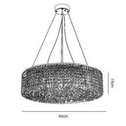 Modern Crystal Chandelier European Luxury Decorative Ceiling Lamp With 12 Lights