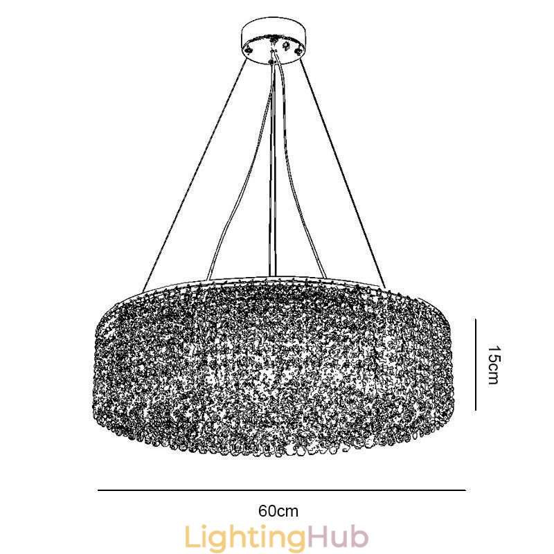 Modern Crystal Chandelier European Luxury Decorative Ceiling Lamp With 12 Lights