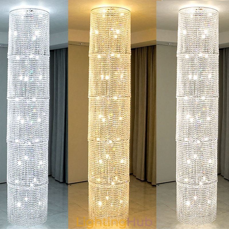 Luxury Crystal Chandelier Modern Decoration Ceiling Light With 36 Lights