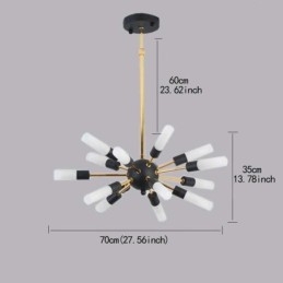 Nordic Pendant Light Creative Round Chandelier Lamp