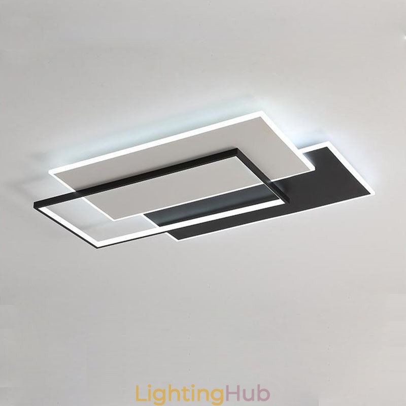 Flush Mount Minimalist Square Acrylic Ceiling Light
