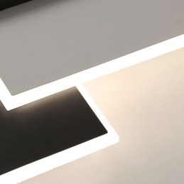 Flush Mount Minimalist Square Acrylic Ceiling Light