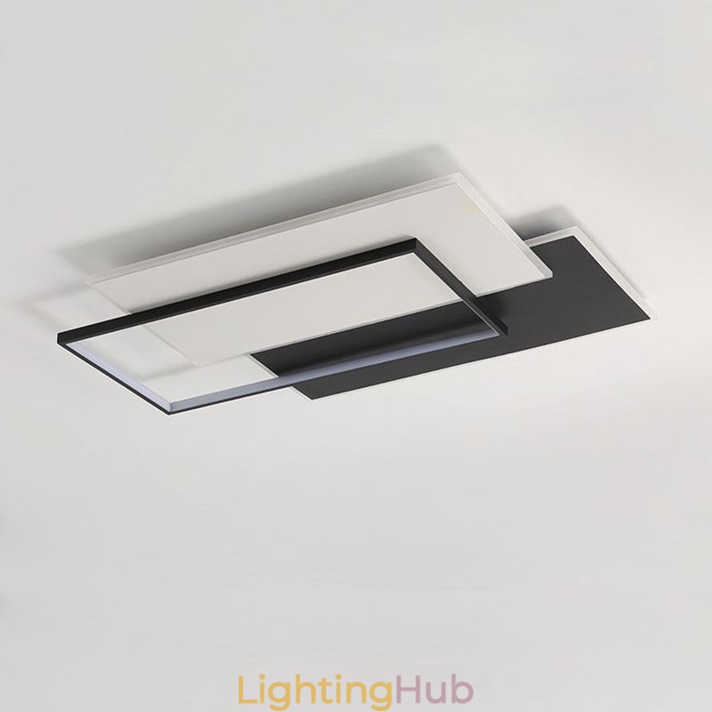 Flush Mount Minimalist Square Acrylic Ceiling Light