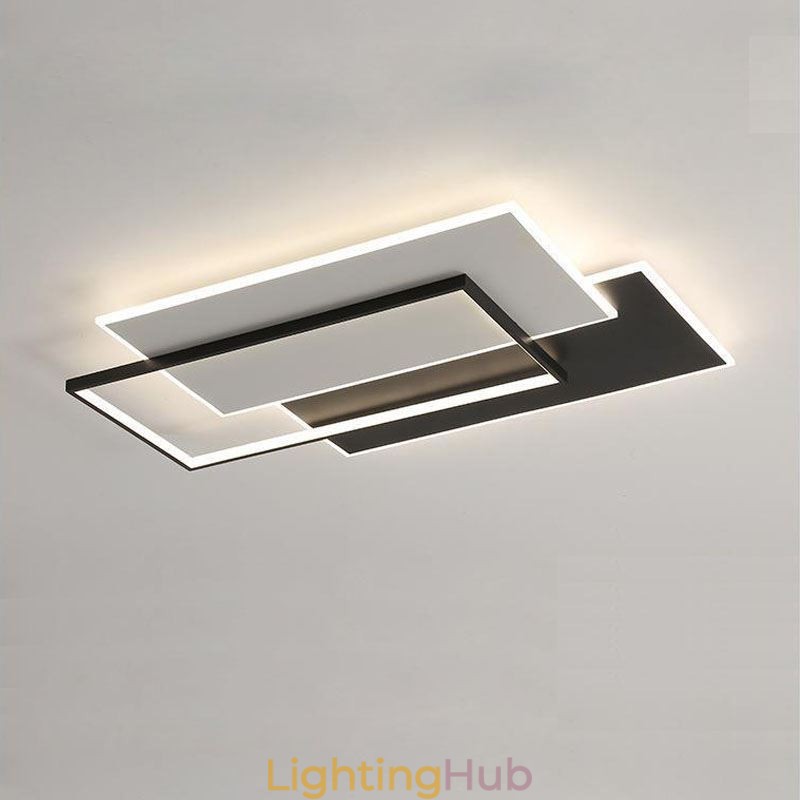 Flush Mount Minimalist Square Acrylic Ceiling Light